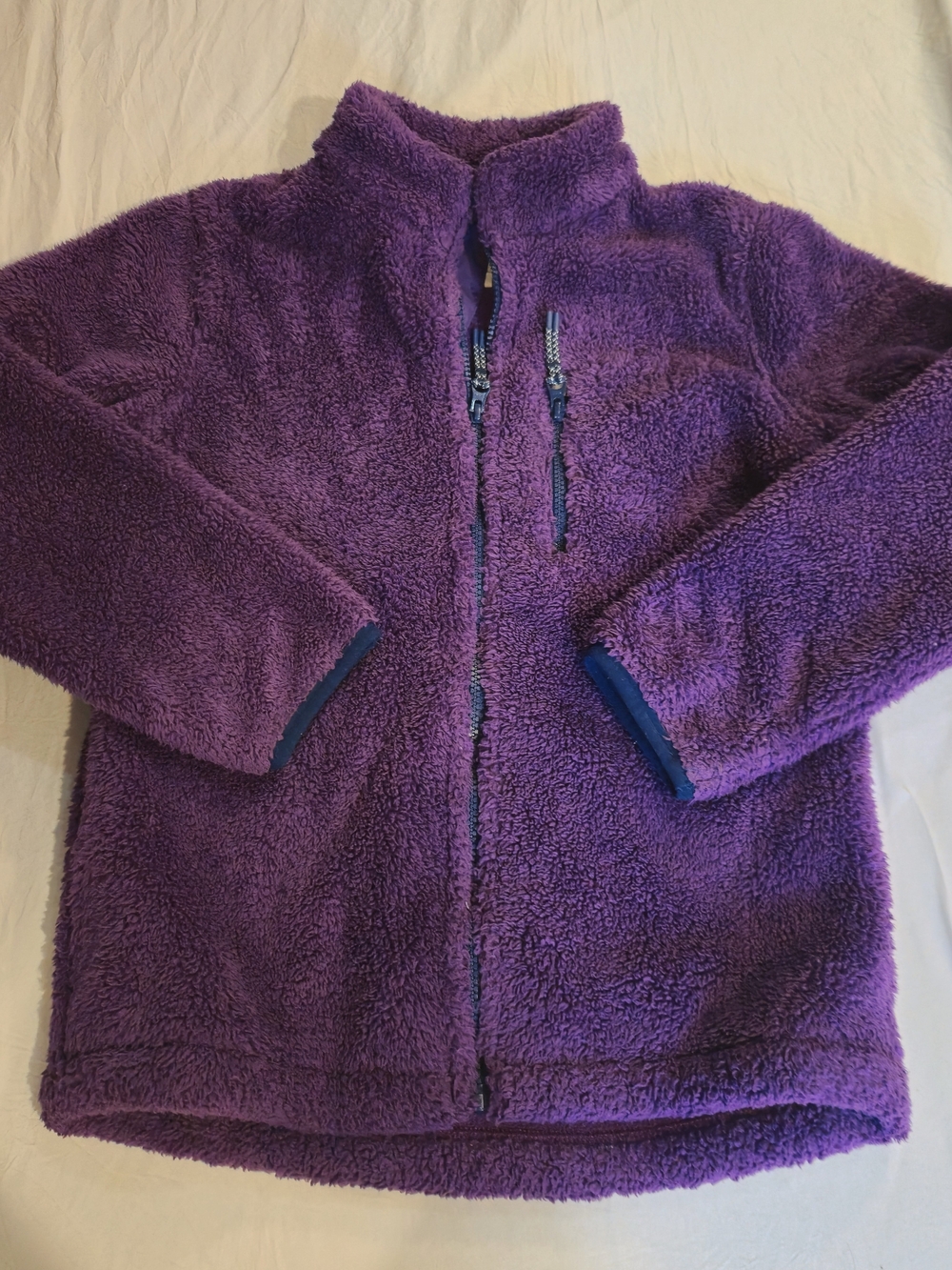 Mini Boden Girls Cosy Sherpa Fleece Full-Zip Jacket